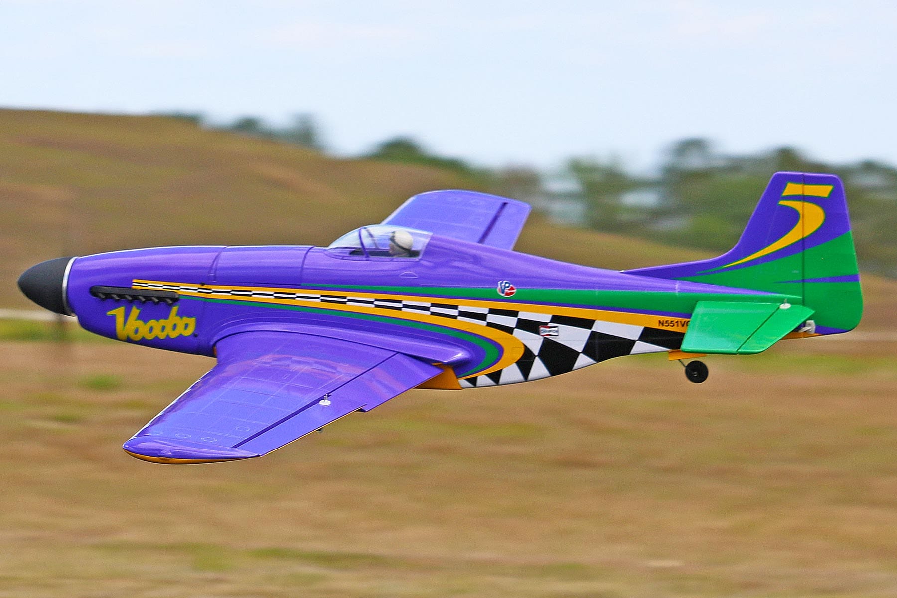 Nexa P-51 Mustang Voodoo 1580mm (62