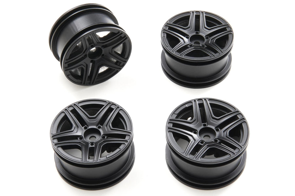 Primus 1/12 Scale PC12 Aluminum Wheel Set Black (4) PRM5016-019