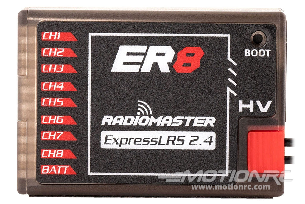 RadioMaster ER8 8-Channel ELRS (LBT) PWM Receiver HP0157-RX-ER8-LBT