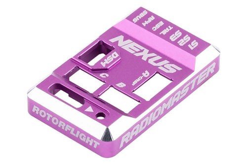 RadioMaster Nexus CNC Aluminum Anodized Top Case - Purple HP0157-0089-PUR
