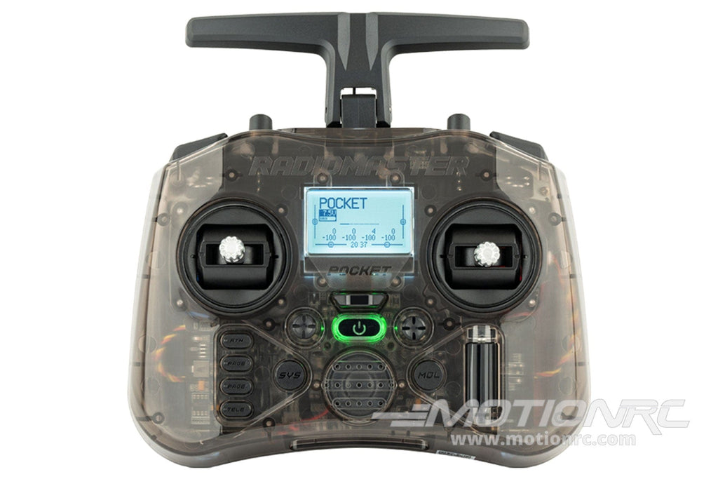 RadioMaster Pocket 16-Channel ELRS (LBT) Transmitter - Charcoal HP0157-0054-LBT-M2