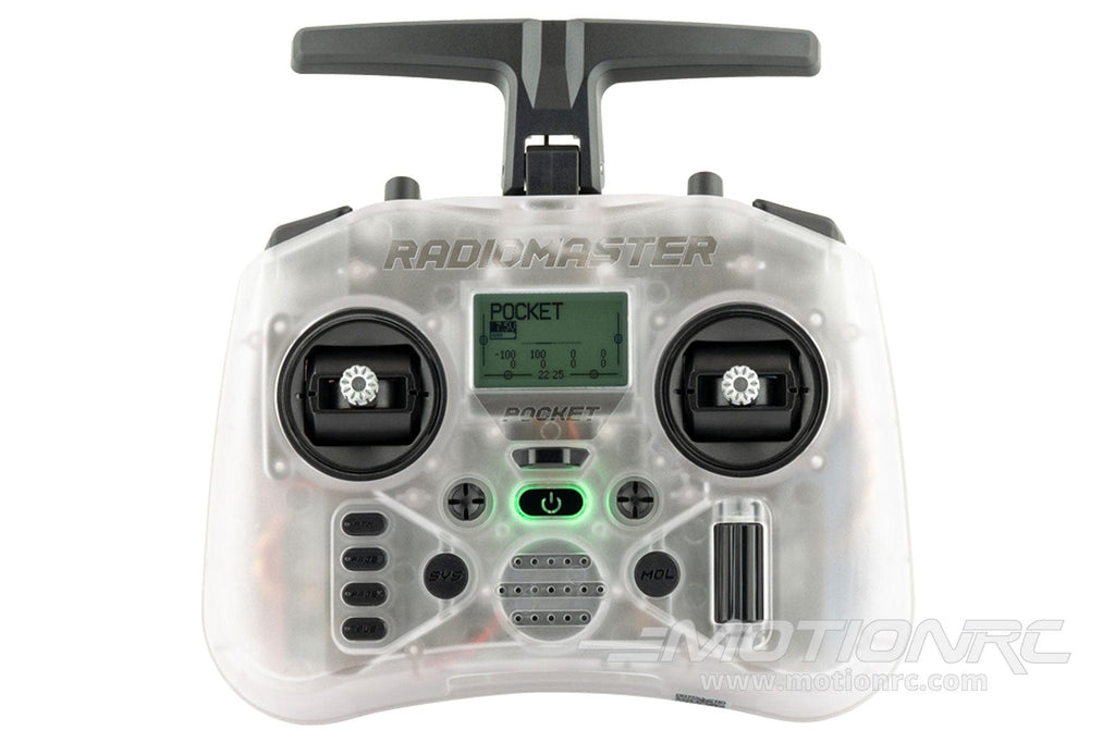 RadioMaster Pocket 16-Channel ELRS (LBT) Transmitter - Transparent HP0157-0053-LBT-M2