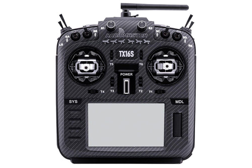 RadioMaster TX16S MKII MAX AG01 16-Channel ELRS (LBT) Transmitter - Black HP0157-0026-BLK-LBT