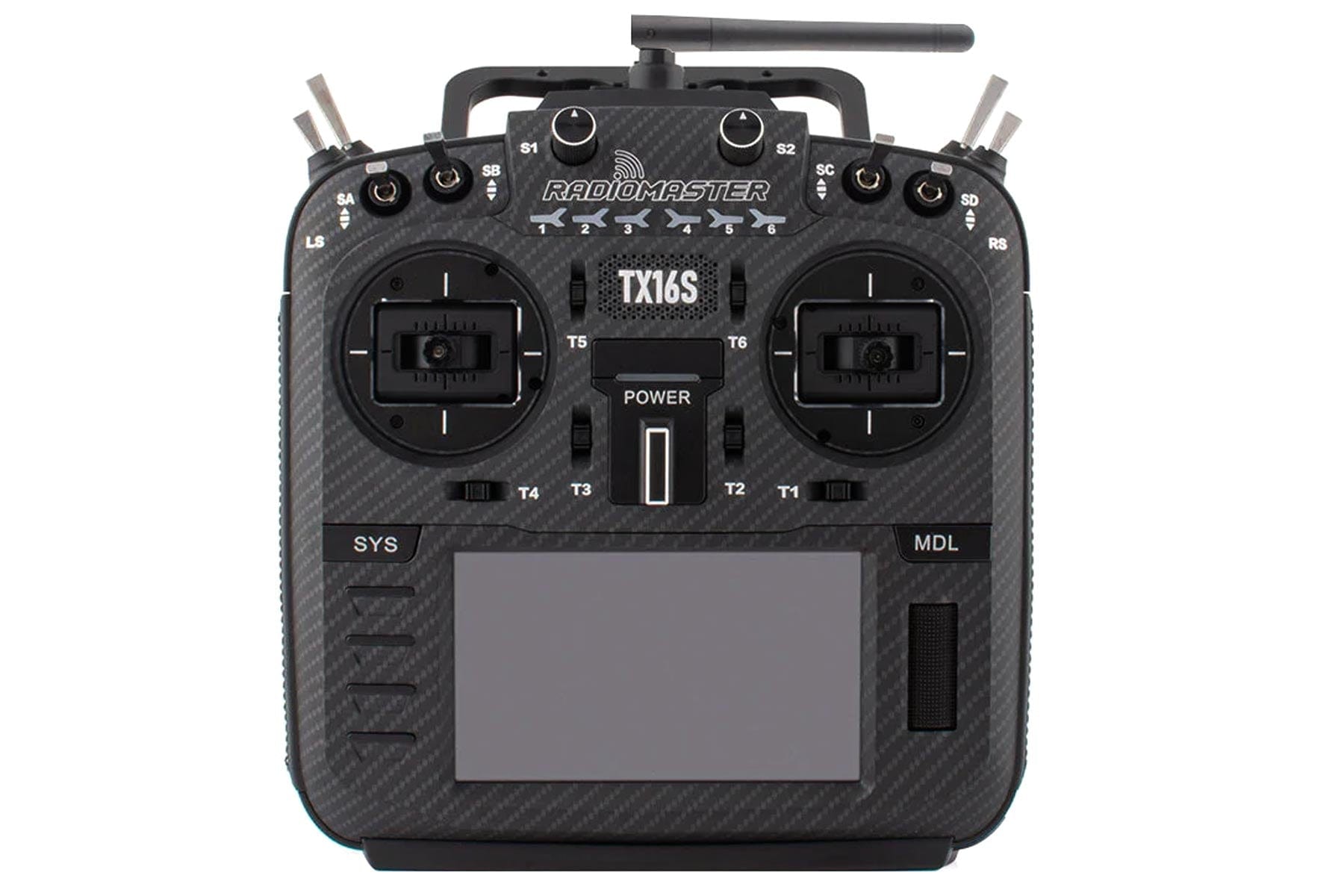 RadioMaster TX16S MKII MAX HALL V4.0 16-Channel ELRS (LBT) Transmitter - Black HP0157-0024-BLK-LBT