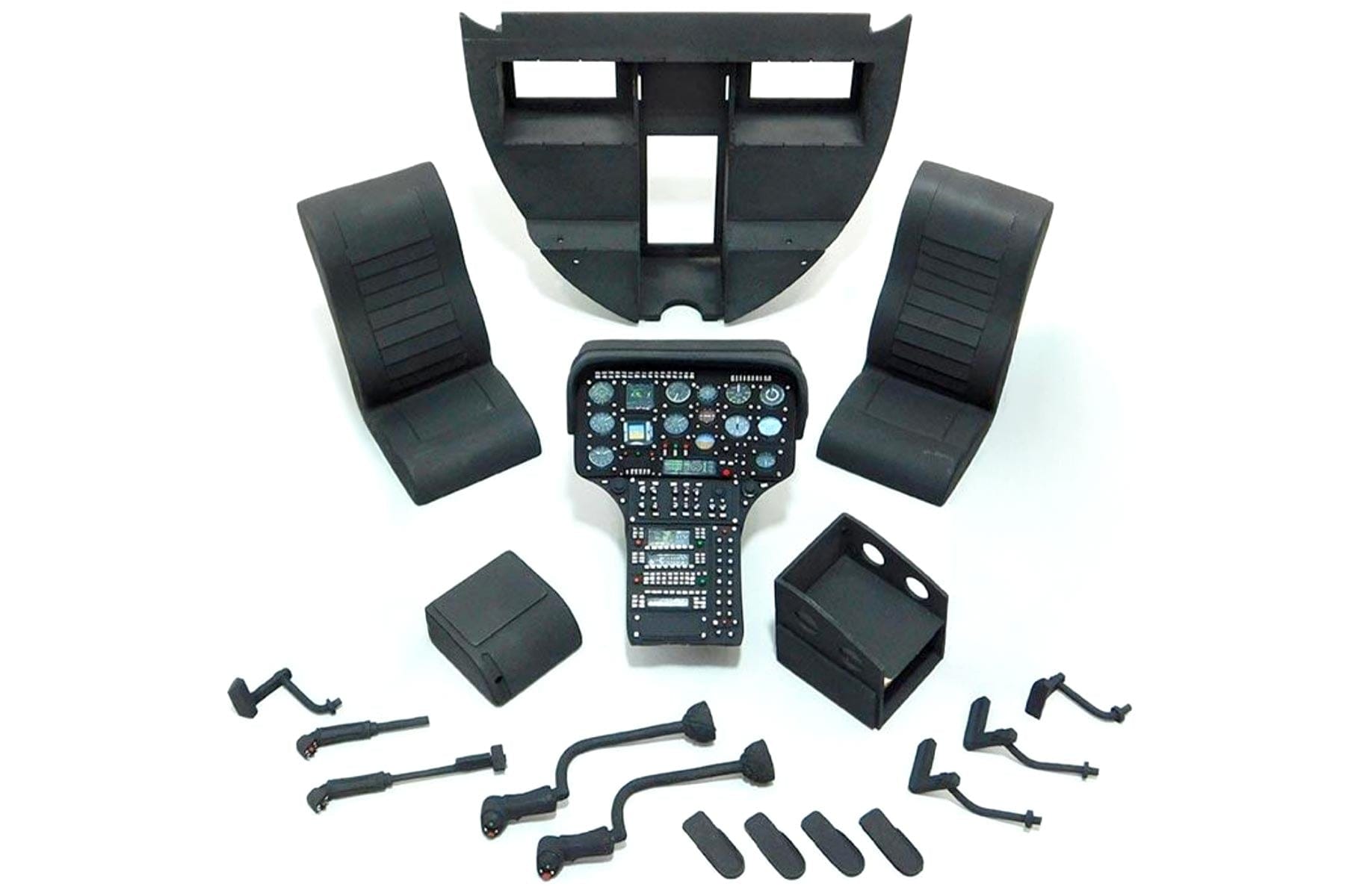 Roban 600 Size MD-500E Complete Cockpit Set RBN-60-117-MD500E