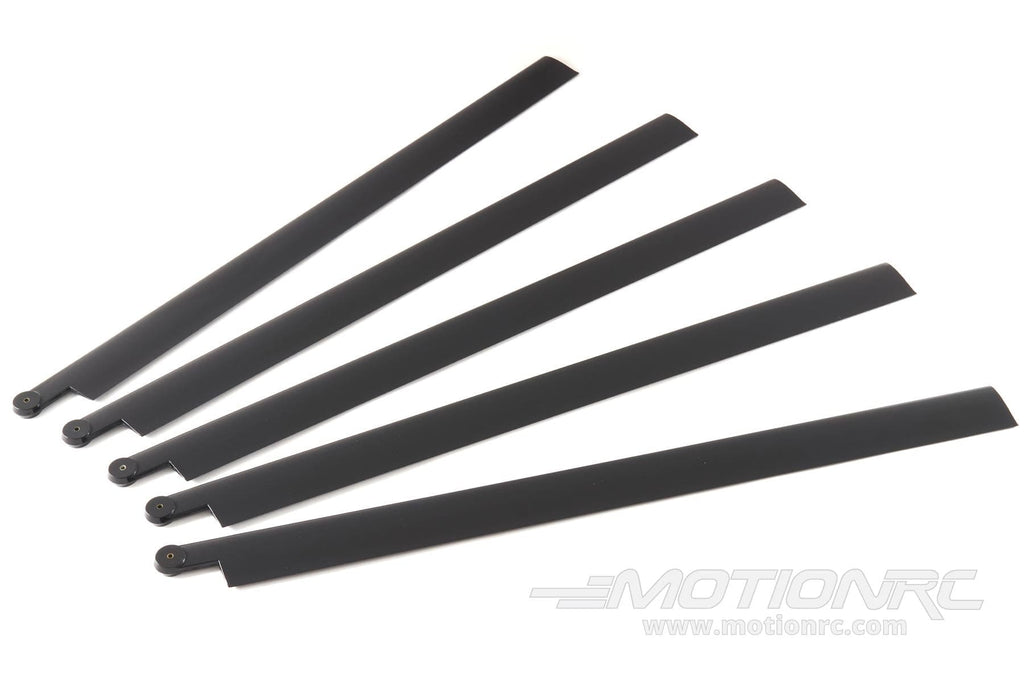 Roban 800-Size MD-500 Carbon Fiber 5 Blade Set RBN-RCH-80-059-MD500