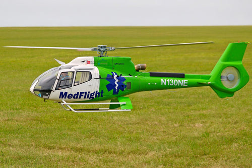 Roban EC-130 Med Flight 800 Size Scale Helicopter - ARF RBN-130MF-8