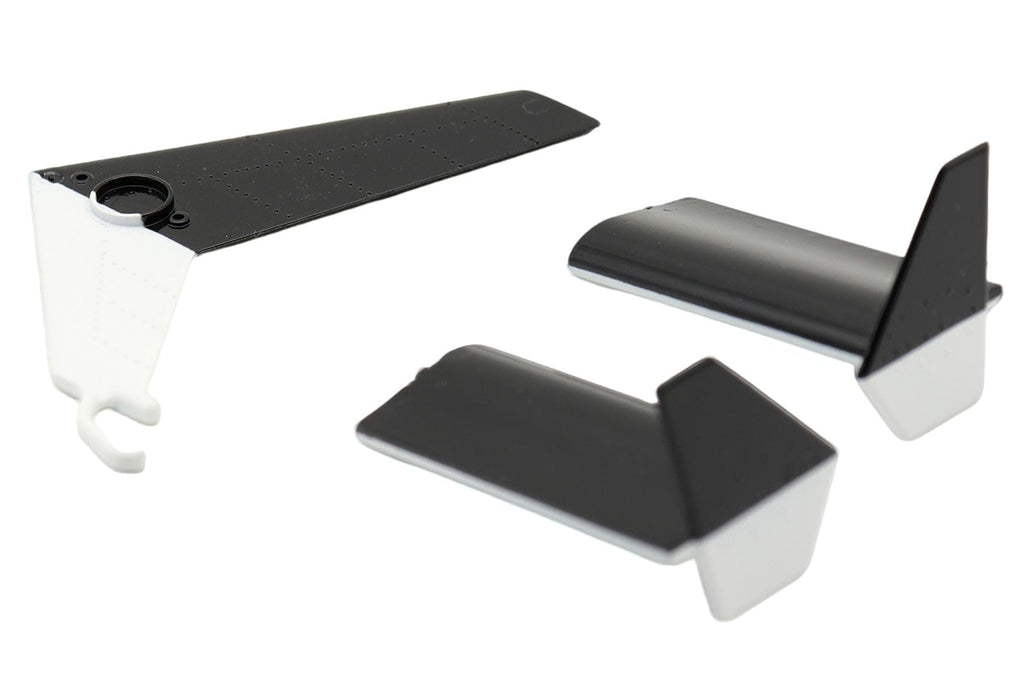 RotorScale 200 Size Airwolf Tail Fin Set RSH1022-111