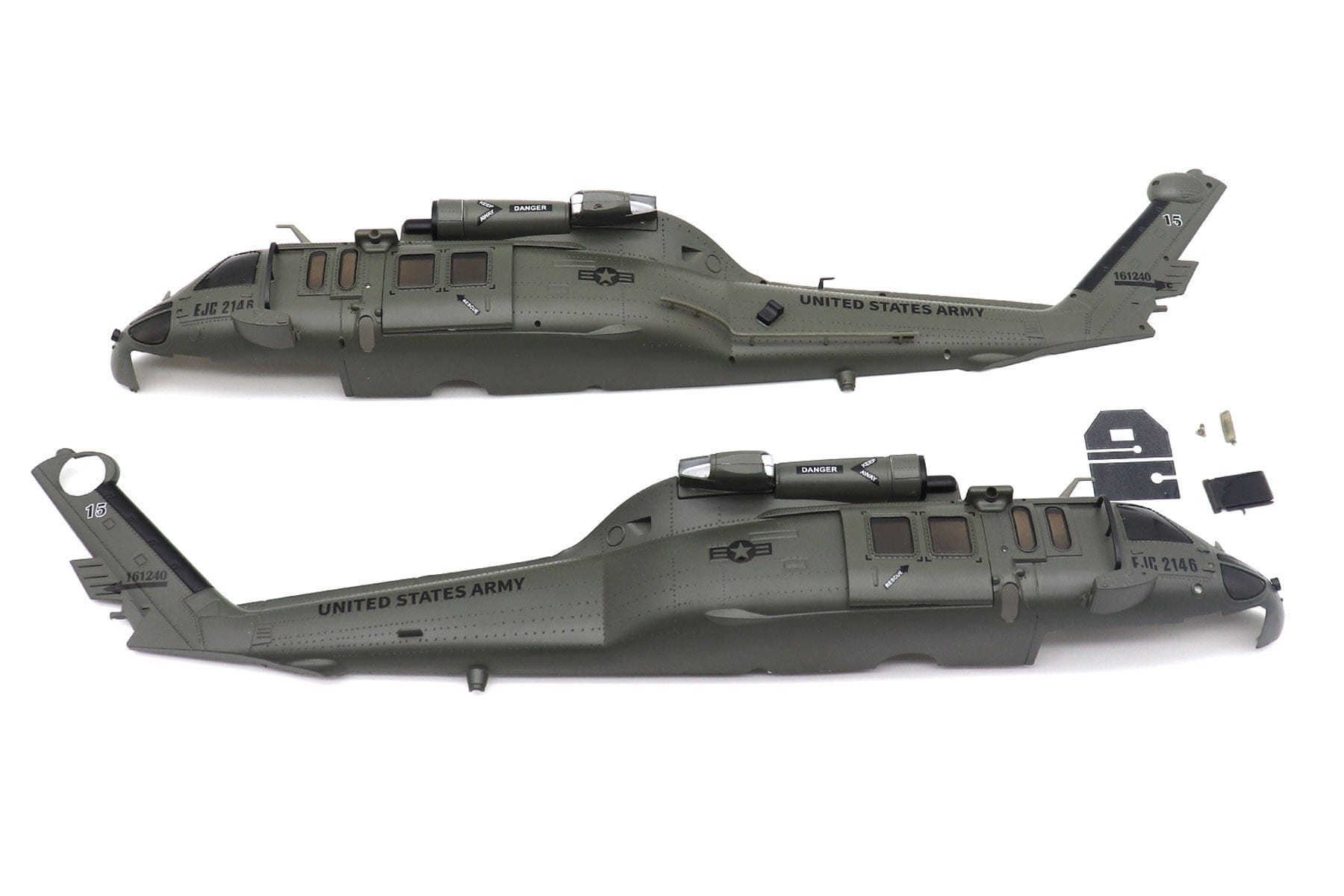 RotorScale 220 Size UH-60 Black Hawk Fuselage Set RSH1015-104