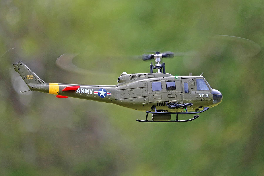 RotorScale UH-1 Huey 200 Size Gyro Stabilized Helicopter - RTF RSH1020-001
