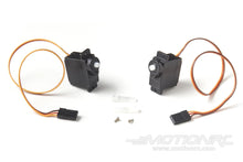 Lade das Bild in den Galerie-Viewer, Skynetic 1100mm Huntsman V2 Glider Aileron 9g Servo Set with 235mm (9.2&quot;) Lead (2 Pack) SKY1045-102
