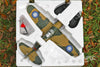 Skynetic P-40 EPP with Gyro 400mm (15.7") Wingspan - FTR SKY1057-002