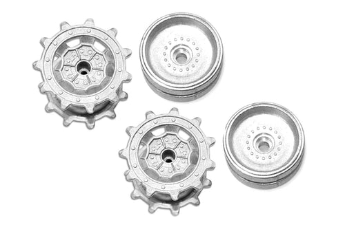 Tongde 1/16 Scale German Leopard 2A7 Metal Sprocket/Drive Wheel Set TDE1010-101