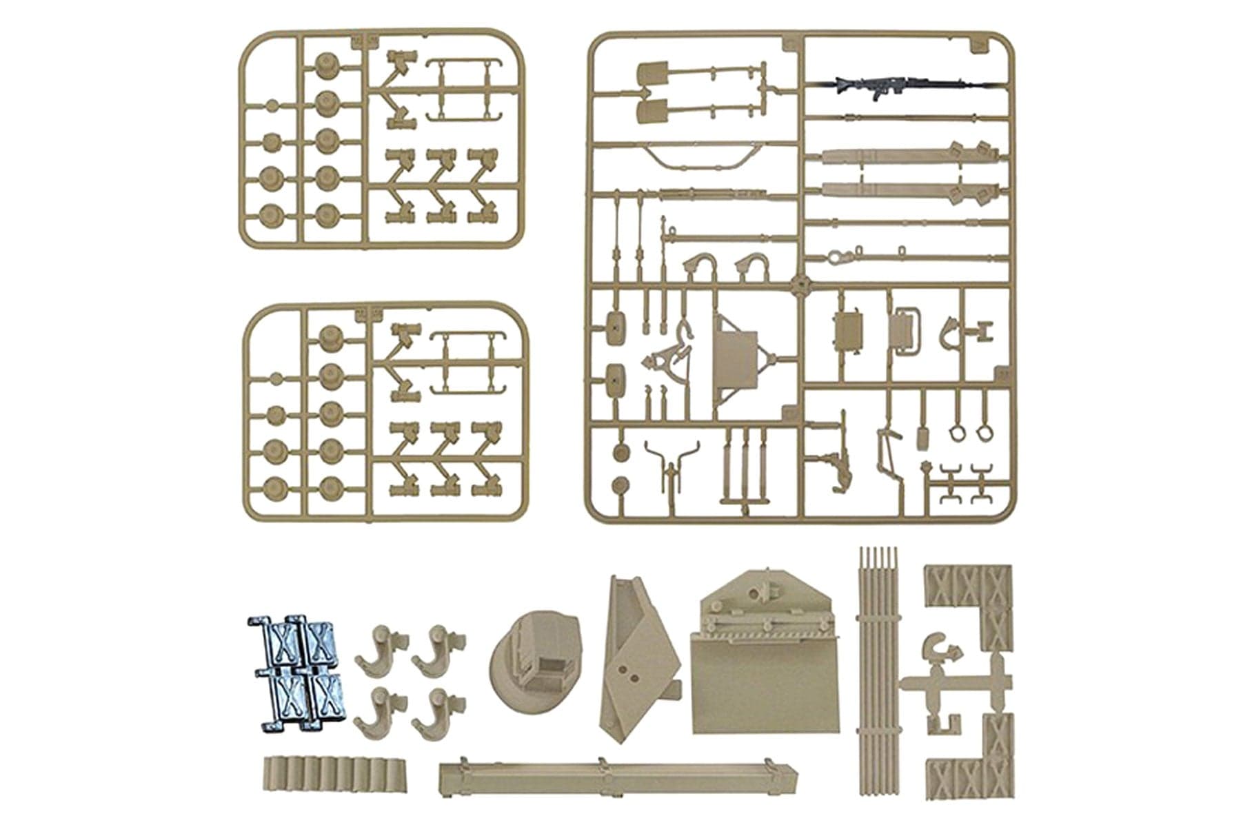 Tongde 1/16 Scale German Leopard 2A7 Plastic Parts Set TDE1010-105