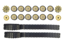 Load image into Gallery viewer, Tongde 1/16 Scale German Leopard 2A7 Plastic Tracks, Sprockets, Drive Wheels, and Road Wheels Set TDE1010-106
