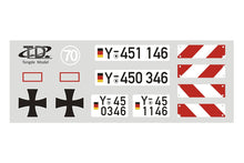 Load image into Gallery viewer, Tongde 1/16 Scale German Leopard 2A7 Sticker Set TDE1010-107
