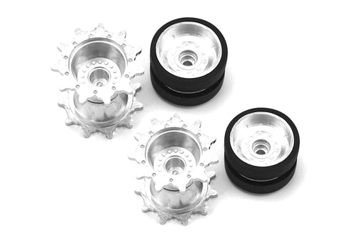Tongde 1/16 Scale US M1A2 SEP Tusk II Metal Sprocket/Drive Wheel Set TDE1008-101