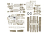 Tongde 1/16 Scale US M1A2 SEP Tusk II Plastic Parts Set TDE1008-105
