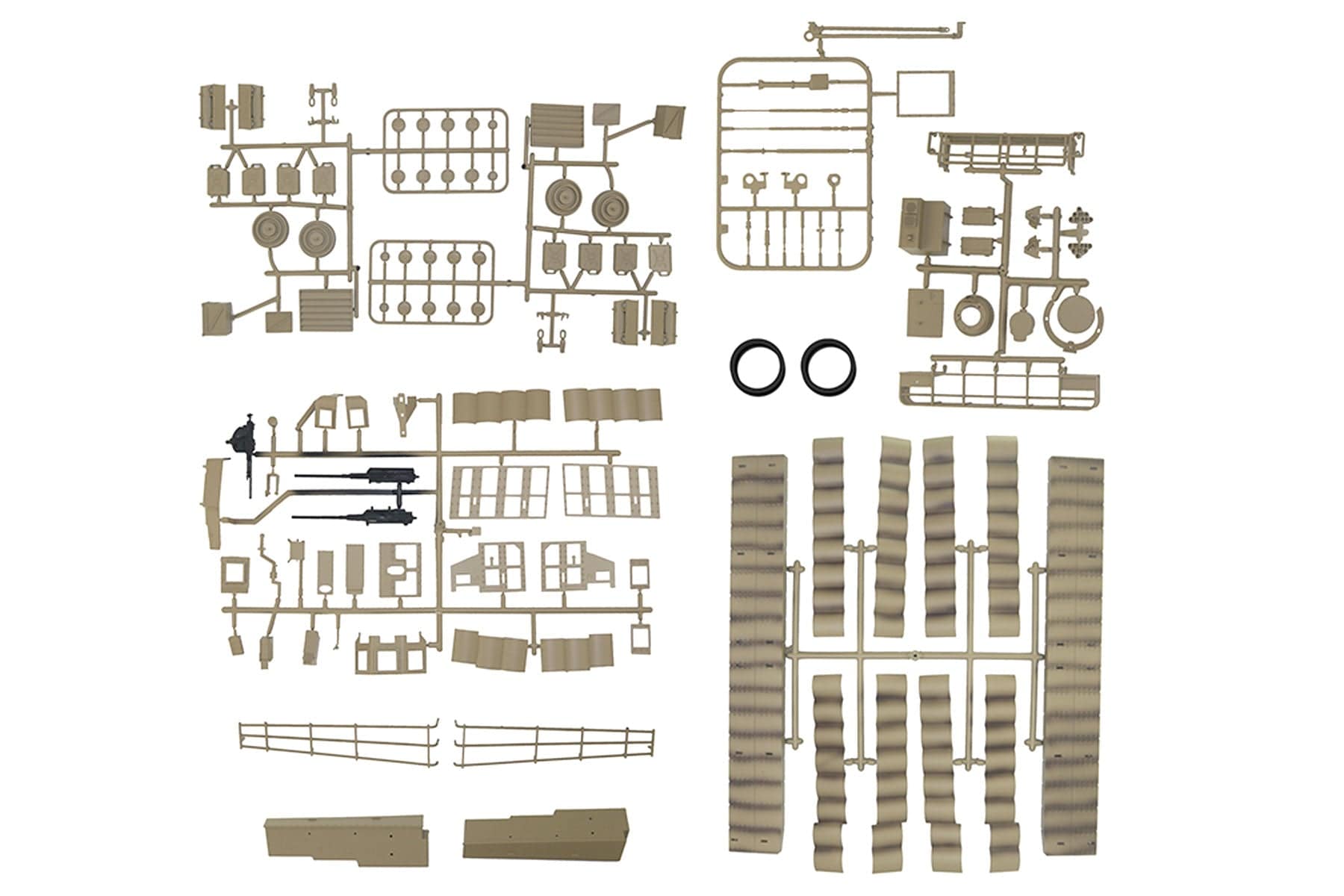 Tongde 1/16 Scale US M1A2 SEP Tusk II Plastic Parts Set TDE1008-105