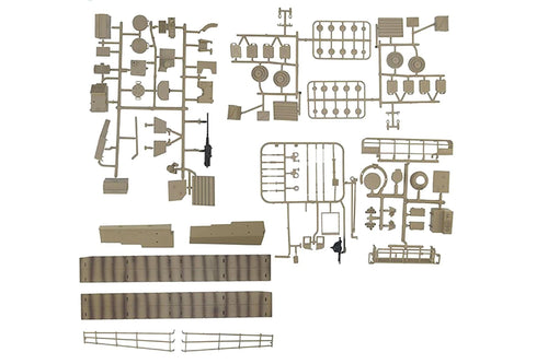 Tongde 1/16 Scale US M1A2 SEP V2 Plastic Parts Set TDE1009-105