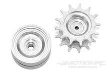 Lade das Bild in den Galerie-Viewer, Tongde 1/16 Scale US M24 Chaffee Battle Tank Metal Sprocket and Drive Wheel Set TDE1007-101
