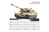 Tongde German Leopard 2A7 Upgrade Edition 1/16 Scale Battle Tank - RTR TDE1010-001