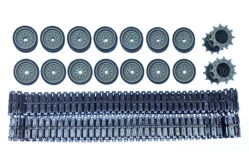 Tongde US M60A3 1/16 Scale  Plastic Tracks, Sprockets, Drive Wheels, and Road Wheels Set TDE1001-106