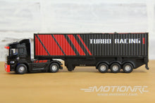 Lade das Bild in den Galerie-Viewer, Turbo Racing Black 1/76 Scale Semi Truck with Trailer - RTR TBRC50B

