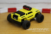 Load image into Gallery viewer, Turbo Racing Monster Truck Yellow 1/76 Scale 2WD - RTR TBRC81Y
