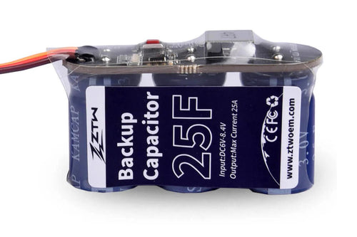 ZTW Backup Capacitor 25F 8.4V 25A ZTW7002511