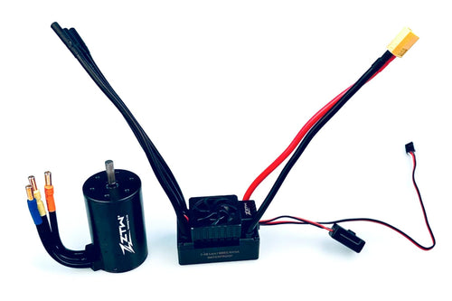 ZTW Beast 1/10 Scale 120A 4S Brushless ESC and 3500Kv Motor Combo ZTW1112051