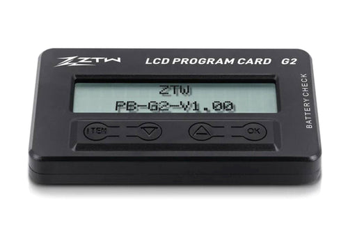 ZTW G2 LCD ESC Programming Card ZTW1400011