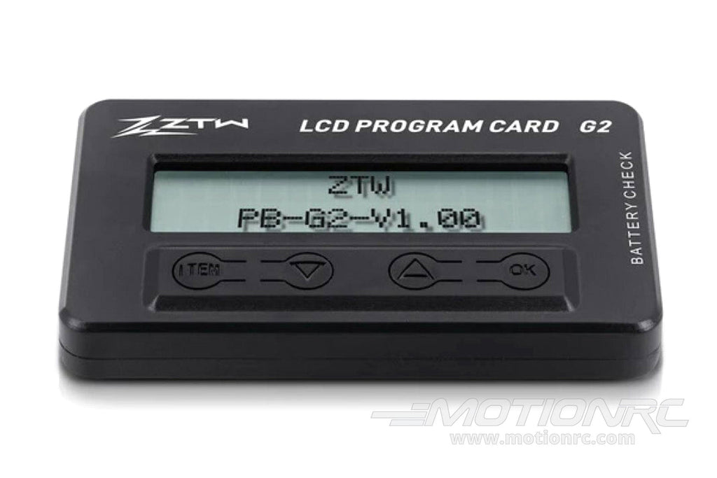 ZTW G2 LCD ESC Programming Card ZTW1400011