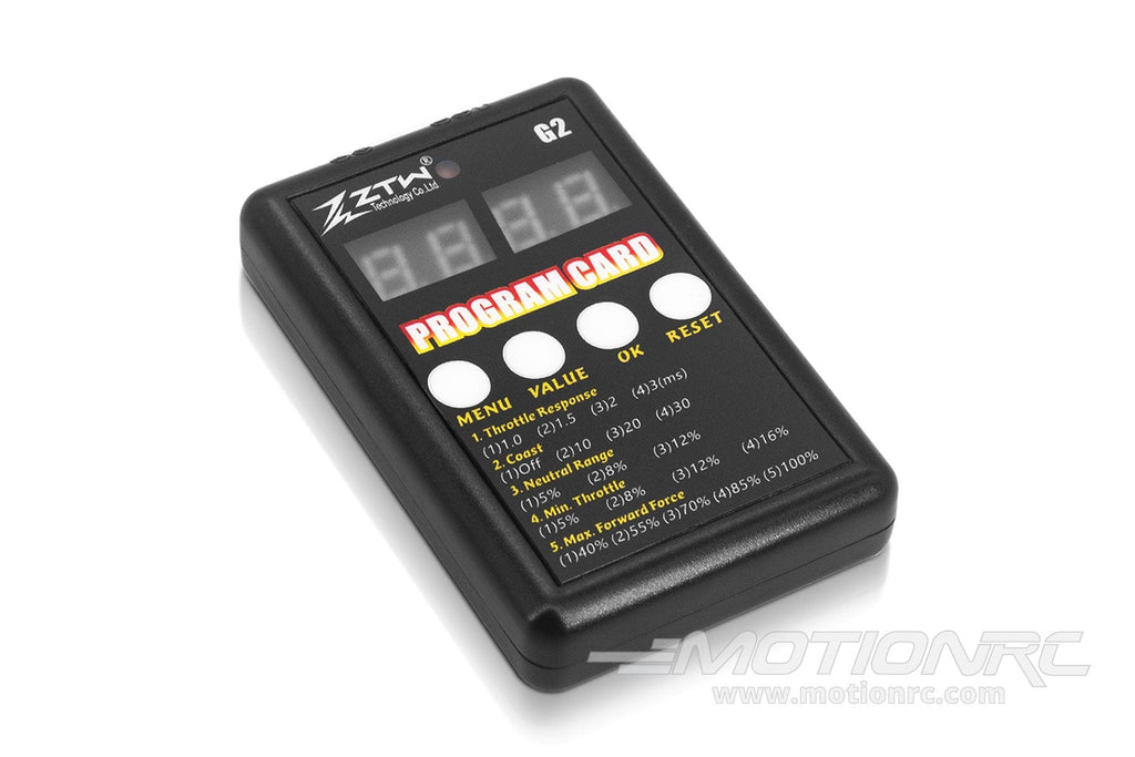 ZTW G2 LED ESC Programming Card ZTW1300011
