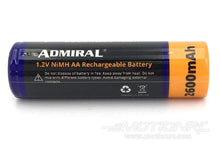 Load image into Gallery viewer, Admiral 1.2V 2600mAh NiMH AA Rechargeable Batteries (4 Pack) ADM6025-001
