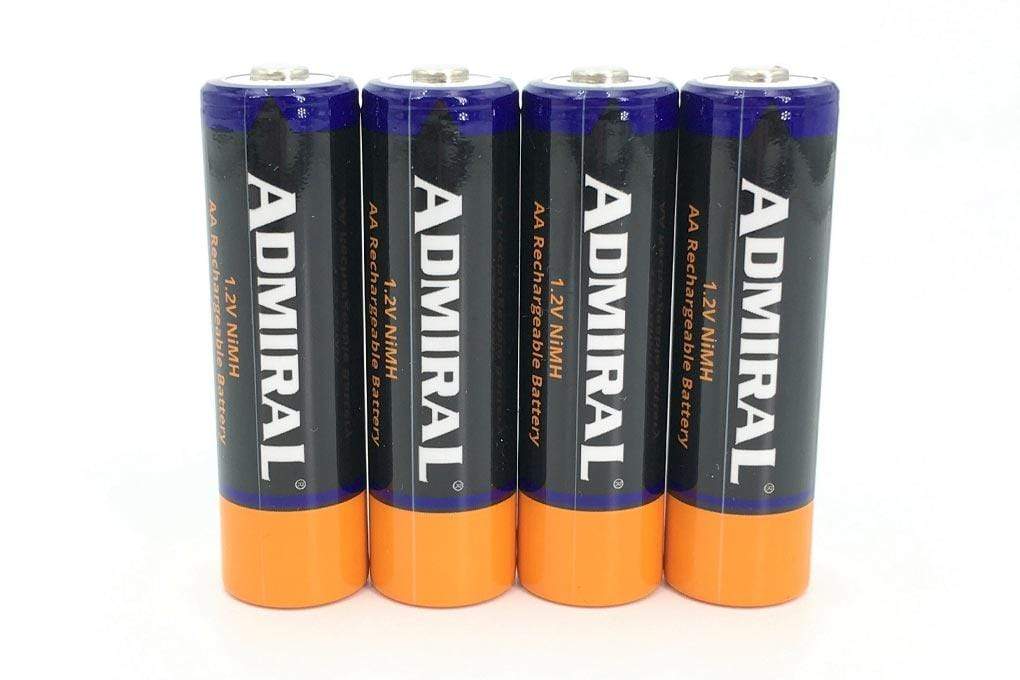 Admiral 1.2V 2600mAh NiMH AA Rechargeable Batteries (4 Pack) ADM6025-001