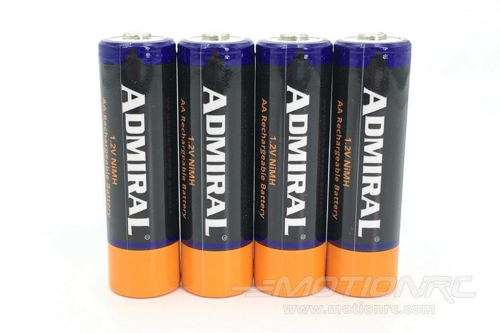 Admiral 1.2V 2600mAh NiMH AA Rechargeable Batteries (4 Pack) ADM6025-001