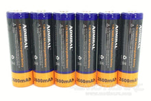 Lade das Bild in den Galerie-Viewer, Admiral 1.2V 2600mAh NiMH AA Rechargeable Batteries (6 Pack) ADM6025-002
