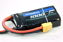 Lade das Bild in den Galerie-Viewer, Admiral 1000mAh 3S 11.1V 30C LiPo Battery with XT60 Connector EPR10003X6
