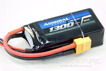 Lade das Bild in den Galerie-Viewer, Admiral 1300mAh 3S 11.1V 25C LiPo Battery with XT60 Connector EPR13003X6
