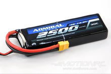 Lade das Bild in den Galerie-Viewer, Admiral 2500mAh 4S 14.8V 30C LiPo Battery with XT60 Connector EPR25004X6
