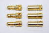 Admiral 3.5mm Gold Bullet ESC and Motor Connectors (3 Sets) ADM35ESCBULLETS