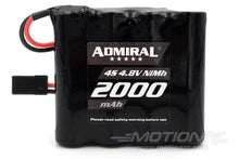 Lade das Bild in den Galerie-Viewer, Admiral 4.8V 2000mAh NiMh Receiver Pack with JR Connector EPR20004NIMH

