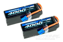 Lade das Bild in den Galerie-Viewer, Admiral 4000mAh 6S 22.2V 40C LiPo Battery with EC5 Connector Multi-Pack (2 Batteries) ADM6024-006
