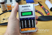 Lade das Bild in den Galerie-Viewer, Admiral 4x AA/AAA NiMH Battery Charger ADM6026-001
