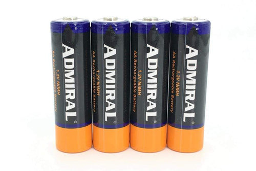 Admiral AA NiMH 2600mAh Rechargeable Batteries (Pack of 4) - (OPEN BOX) ADM6025-001(OB)