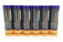 Lade das Bild in den Galerie-Viewer, Admiral AA NiMH 2600mAh Rechargeable Batteries (Pack of 6) - (OPEN BOX) ADM6025-002(OB)
