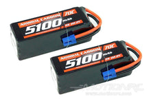 Load image into Gallery viewer, Admiral Carbon 5100mAh 6S 22.2V 70C LiPo Battery with EC5 Connector Multi-Pack (2 Batteries)
