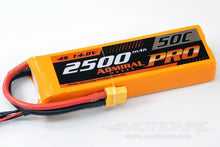 Lade das Bild in den Galerie-Viewer, Admiral Pro 2500mAh 4S 14.8V 50C LiPo Battery with XT60 Connector EPR25004PROX6
