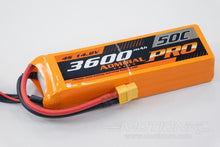 Lade das Bild in den Galerie-Viewer, Admiral Pro 3600mAh 4S 14.8V 50C LiPo Battery with XT60 Connector EPR36004PROX6
